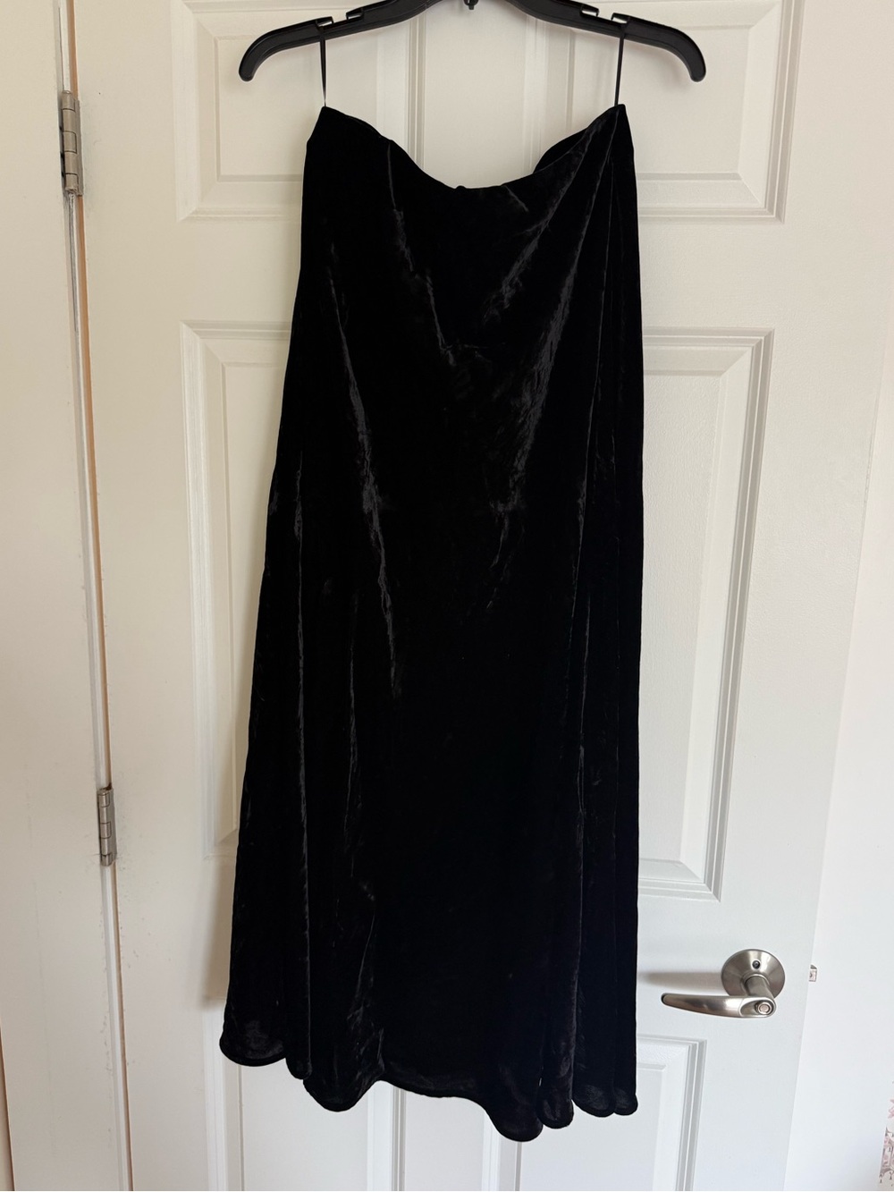 Banana Republic Velvet Maxi Skirt